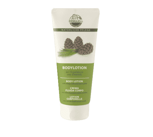 Bodylotion mit Zirbe und Schafmilch – Zirmquell 200 ml