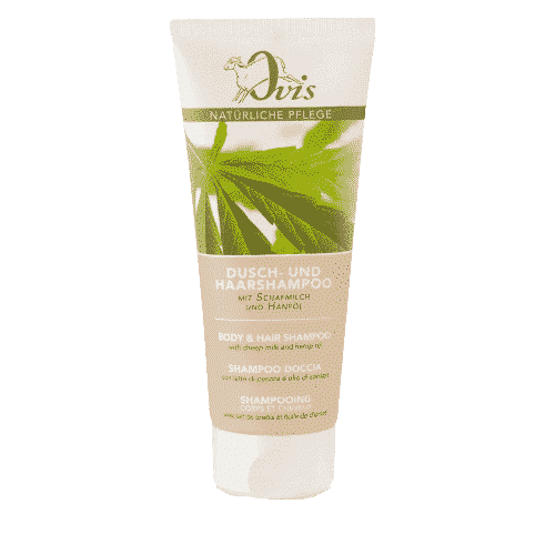 Dusch- u. Haarshampoo mit Hanföl & Schafmilch – Ovis 200 ml