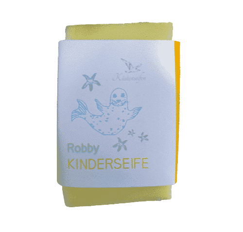 Bio Seife Robby für Kinder – Palmölfrei – Küstenseife 80 g