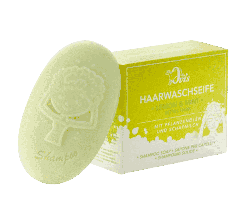 Haarseife mit Lemon und Mint – Ovis 110 g