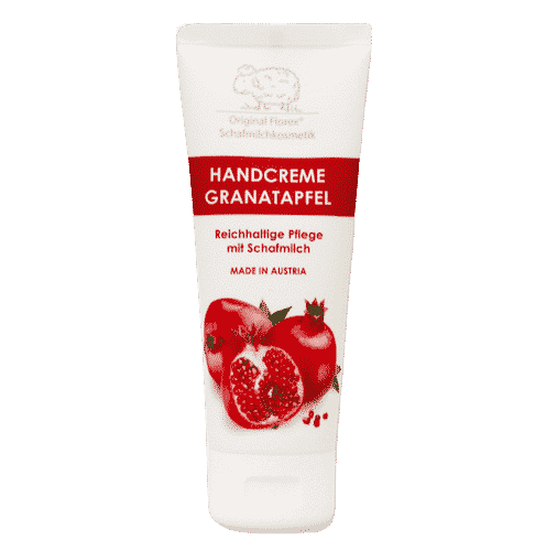 Handcreme mit bio Schafmilch und Granatapfel – Florex 75 ml