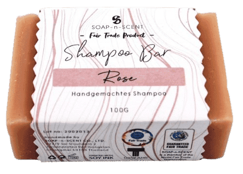 Shampoo Bar – Rose – Soap-n-Scent 100 g