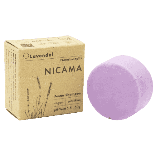 Festes Shampoo Lavendel – NICAMA 50 g