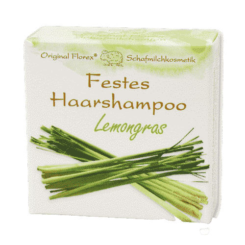Festes Shampoo Lemongras – Haarshampoo mit Schafmilch – Florex 58 g