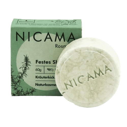 Festes Shampoo Rosmarin – NICAMA 60 g