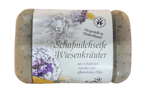 Schafmilchseife Wiesenkräuter – BDIH zertifiziert – Saling 100 g
