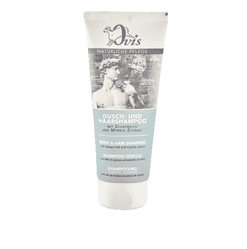 Dusch – u. Haarshampoo for Men –  Schafmilch & Myrrhe – Ovis 200 ml