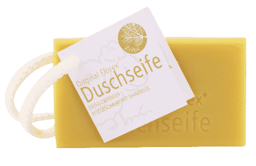 Duschseife mit Schafmilch und Zirbe – Florex 120 g