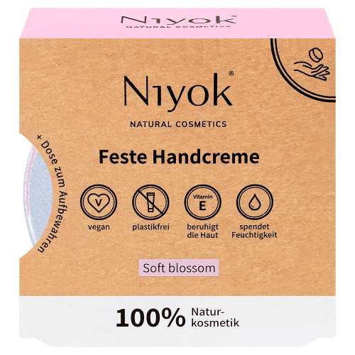 Feste Handcreme – Soft Blossom – Niyok 50 g