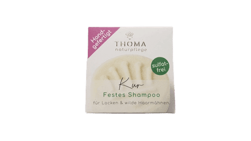 Festes Kurshampoo für strapaziertes Haar – Thoma 55 g