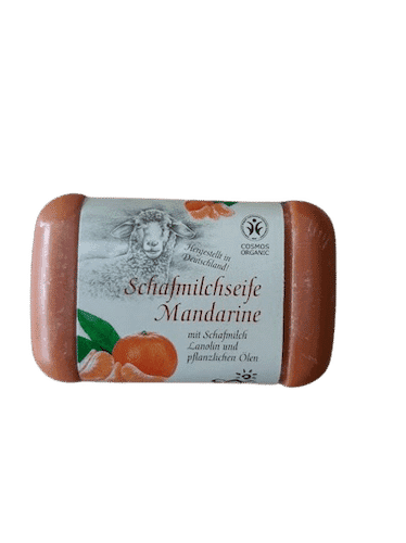 Schafmilchseife Mandarine – Saling 100 g