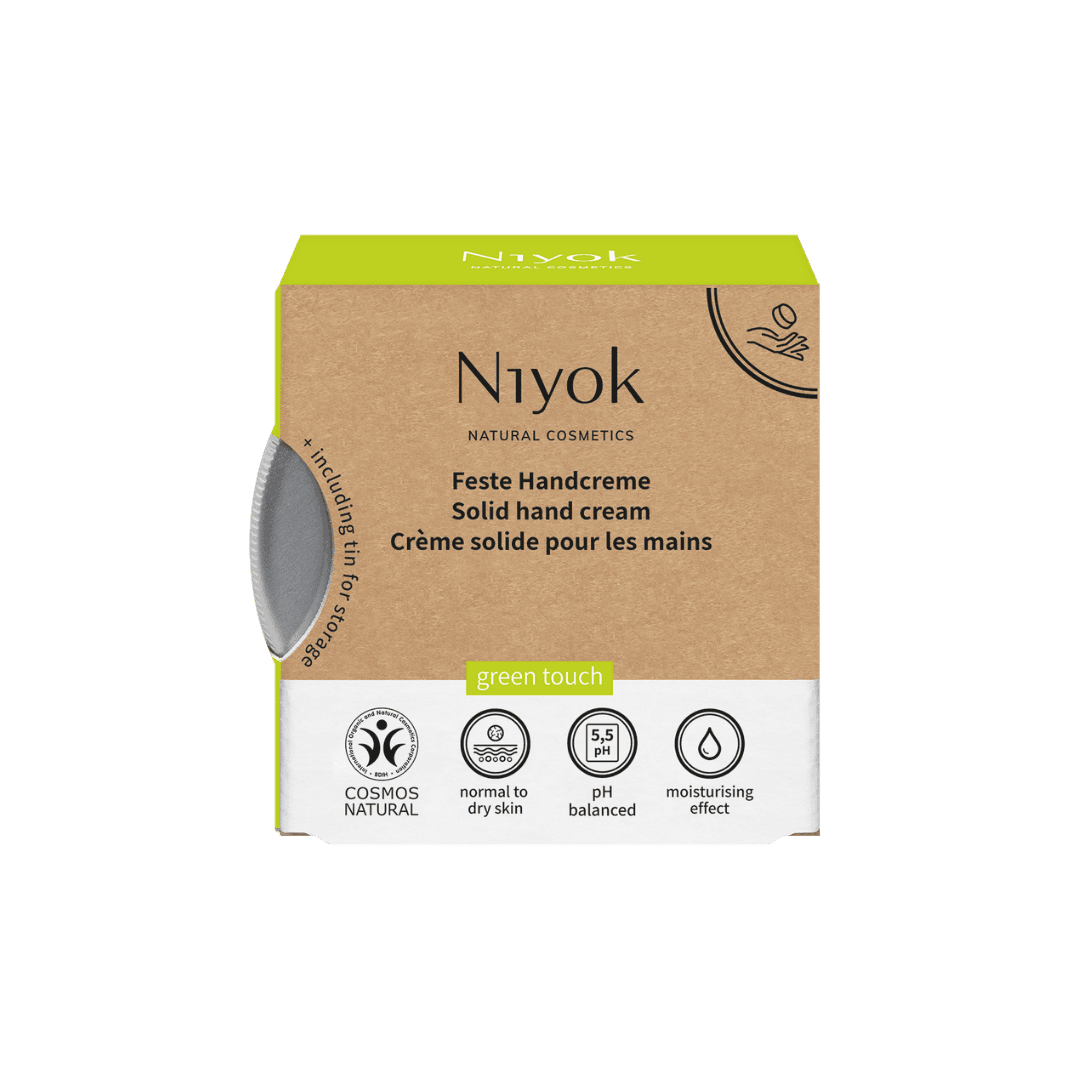 Feste Handcreme – Green Touch – Niyok 50 g