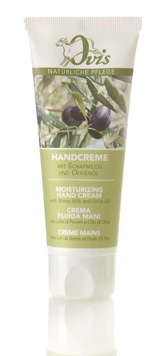Handcreme mit reinem Olivenöl  – Ovis 75 ml