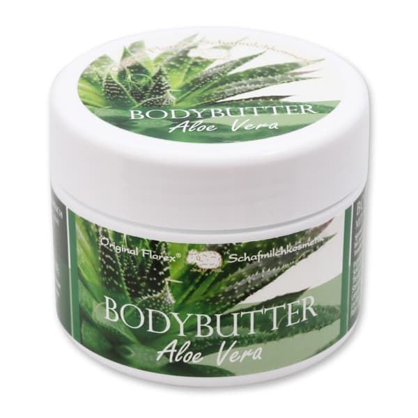 Körperbutter Aloe Vera mit biologischer Schafmilch – Florex 125 ml