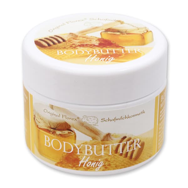 Körperbutter Honig mit biologischer Schafmilch – Florex 125 ml