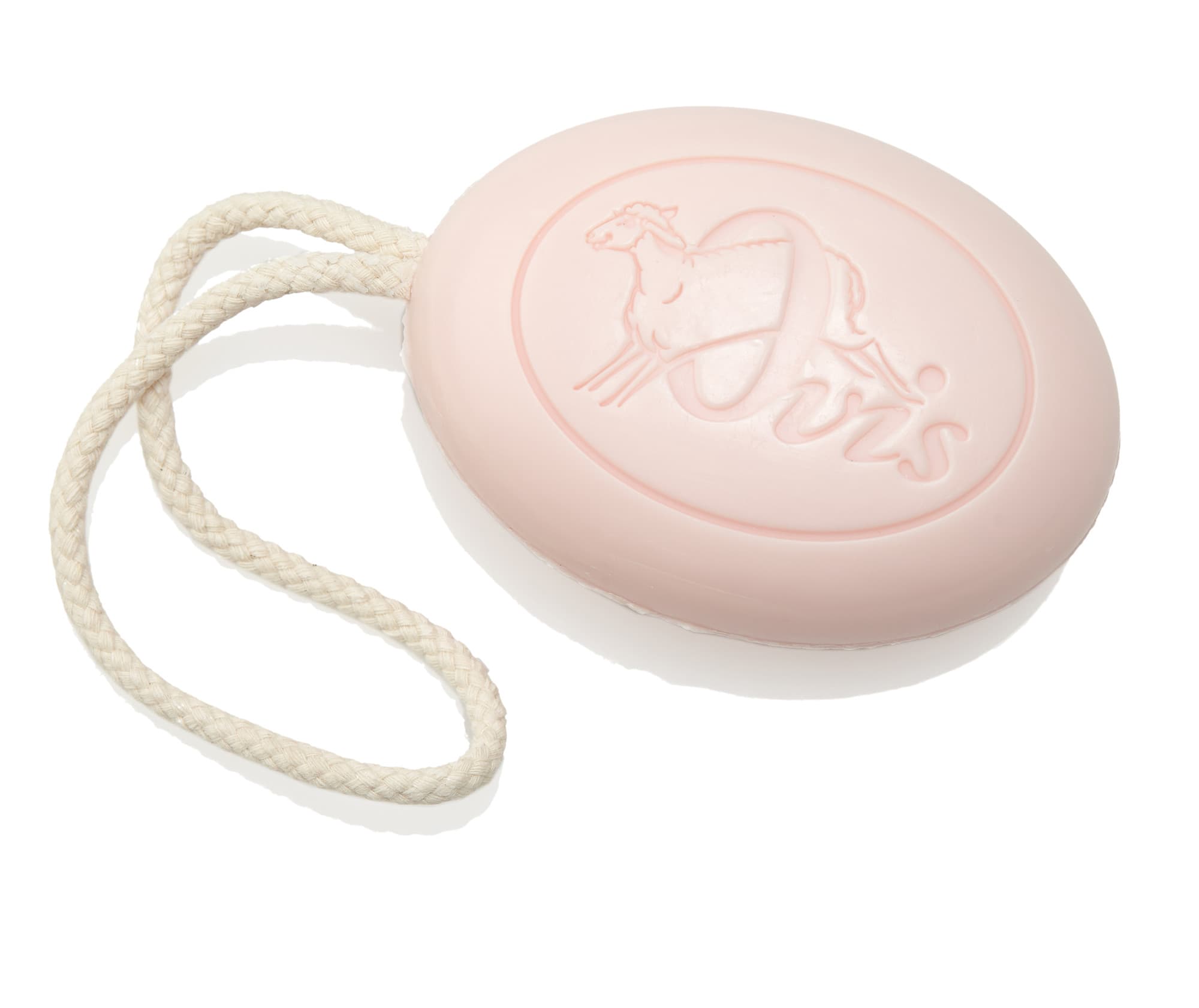 Schafmilchseife Rose mit Kordel – Ovis 200 g