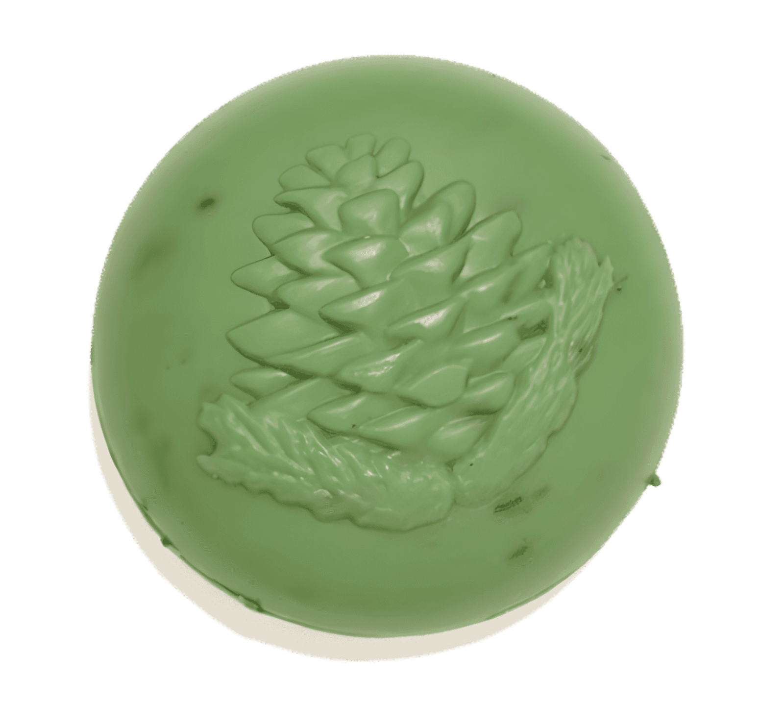 Seife mit Schafmilch und Zirbe – grün – Ovis 110 g