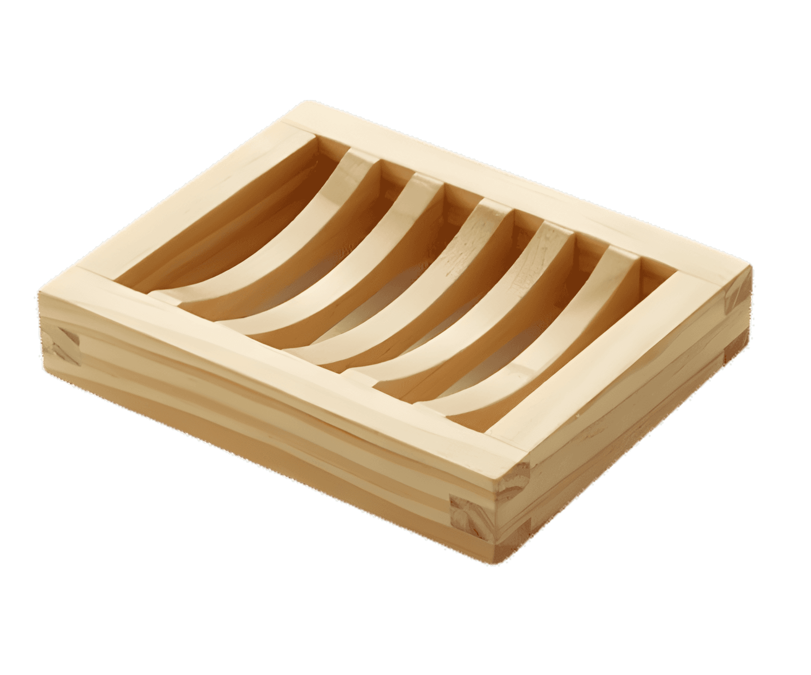 Seifenablage aus Kiefer – Natur – Ovis 11,5 x 9,3 cm
