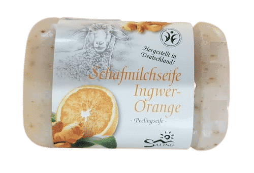 Schafmilchseife Ingwer – Orange – BDIH zertifiziert – Saling 100 g