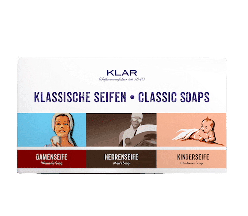 Geschenkset Klassiker – Damen & Herren & Kinder – KLAR 3x 100 g