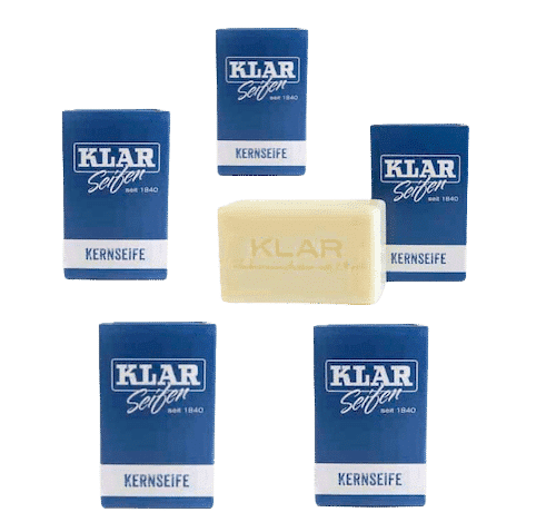 Set 15er Kernseife palmölfrei – Cosmos zertifiziert – Klar 15x 100 g