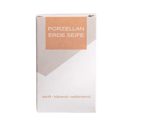 Porzellan – Erde – Seife palmölfrei – Cosmos zertifiziert – Klar 100 g