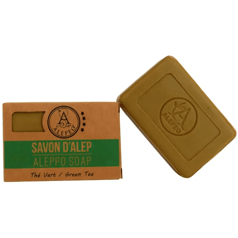 Aleppo Seife – Grüner Tee – Palmölfrei – Alepeo 100 g