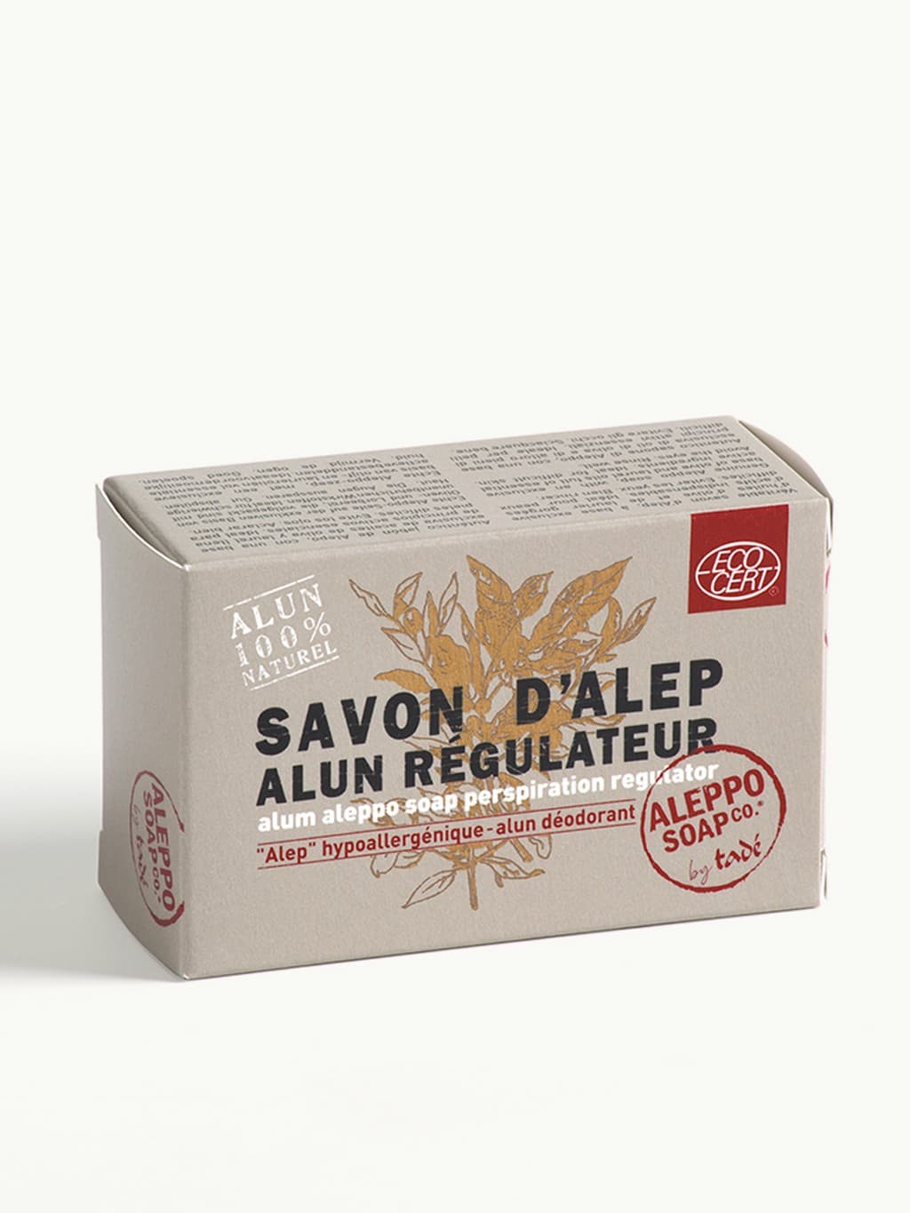Aleppo – Seife mit regulierendem Alaun – Tade 150 g