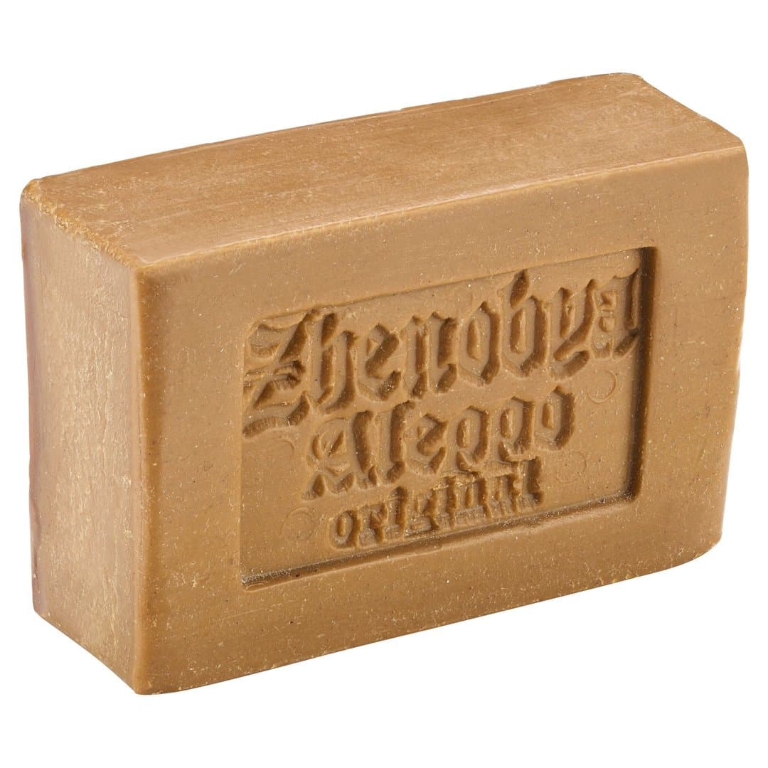 Bio Aleppo Seife mit Tonerde – Palmölfrei – Zhenobya 100 g
