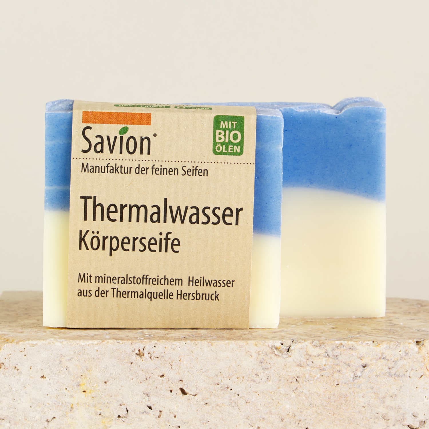 Bioseife mit Thermalwasser – Thermalwasserseife – Savion 80 g