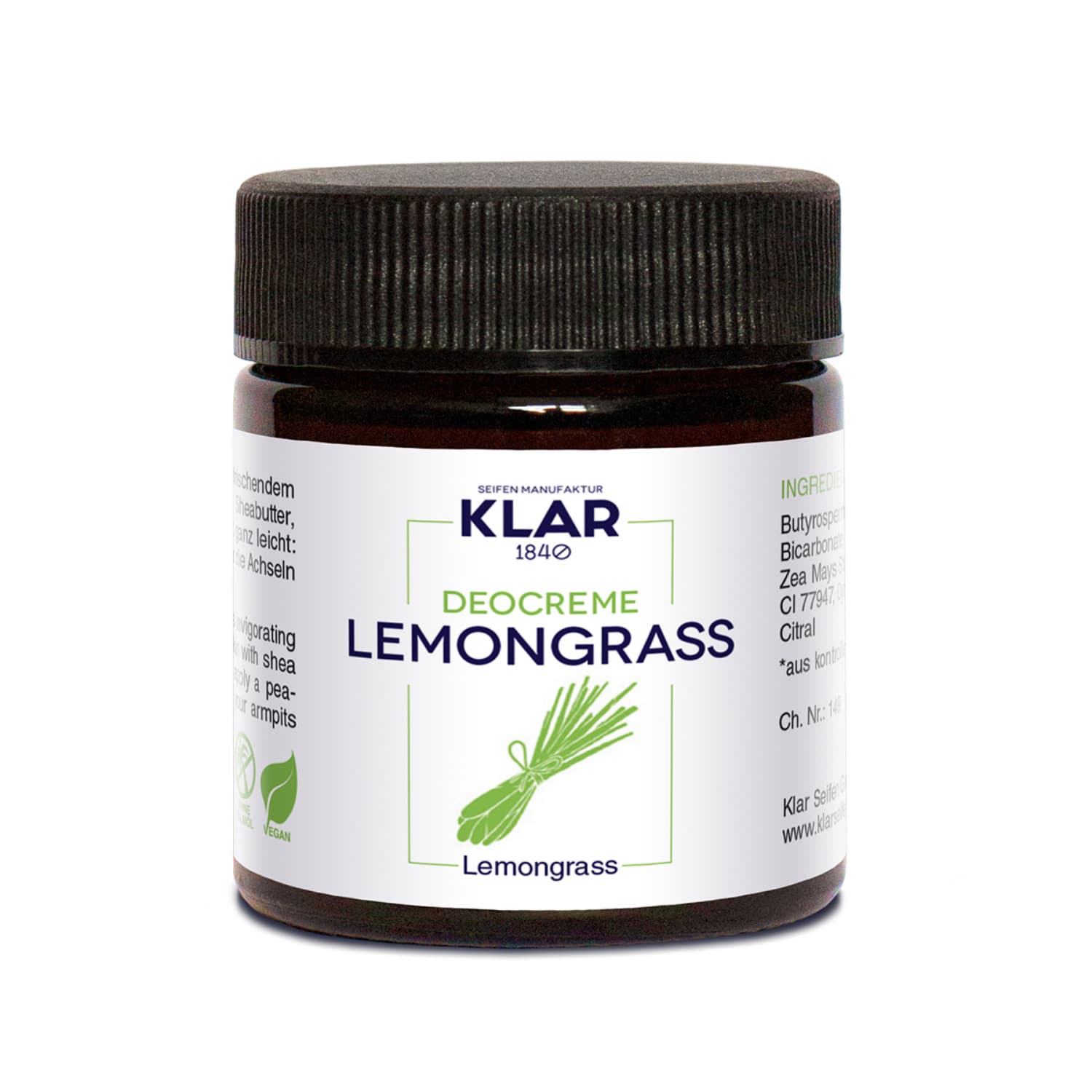 Deocreme Lemongrass – Klar 30 ml