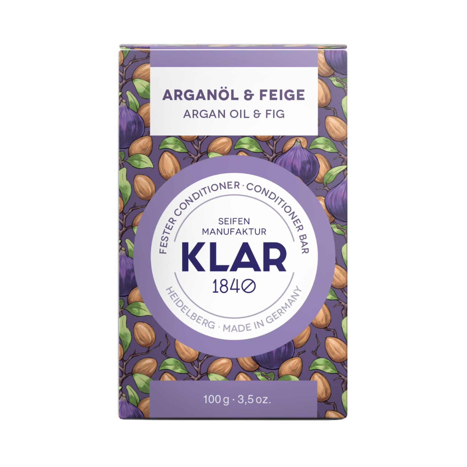 Fester Conditioner – Arganöl und Feige – KLAR 100 g