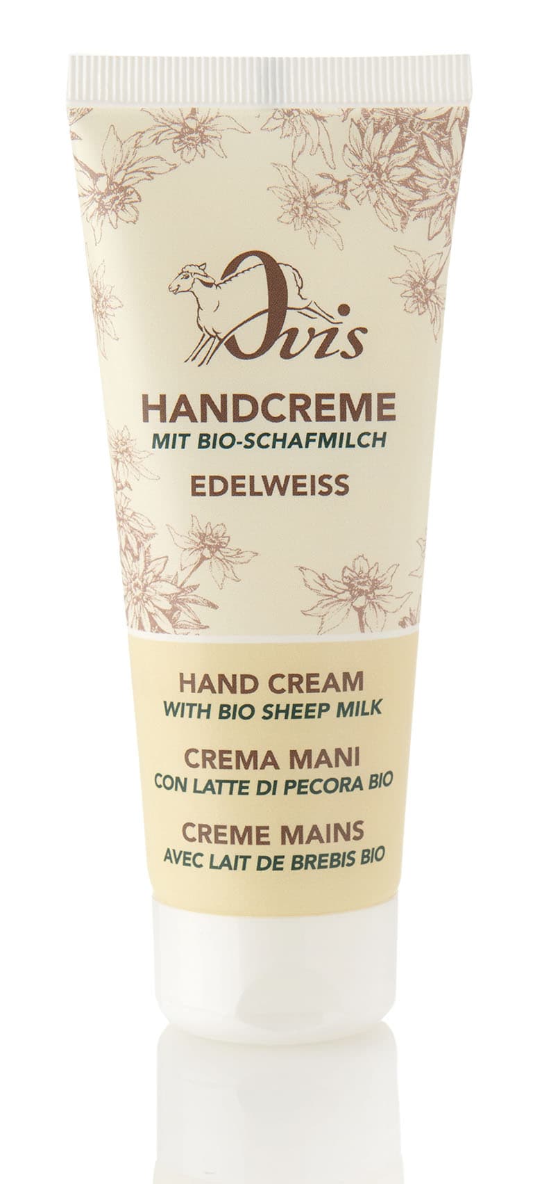 Handcreme Edelweiss mit Schafmilch – Ovis 75 ml