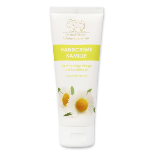 Handcreme mit bio Schafmilch und Kamille – Florex 75 ml
