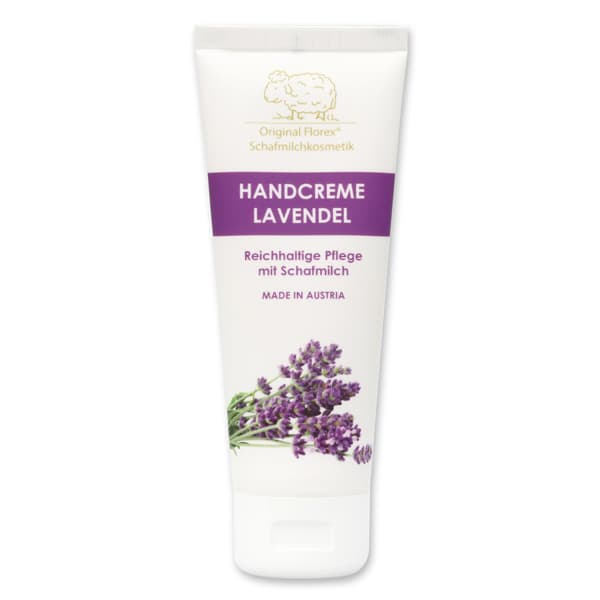 Handcreme mit bio Schafmilch und Lavendel – Florex 75 ml
