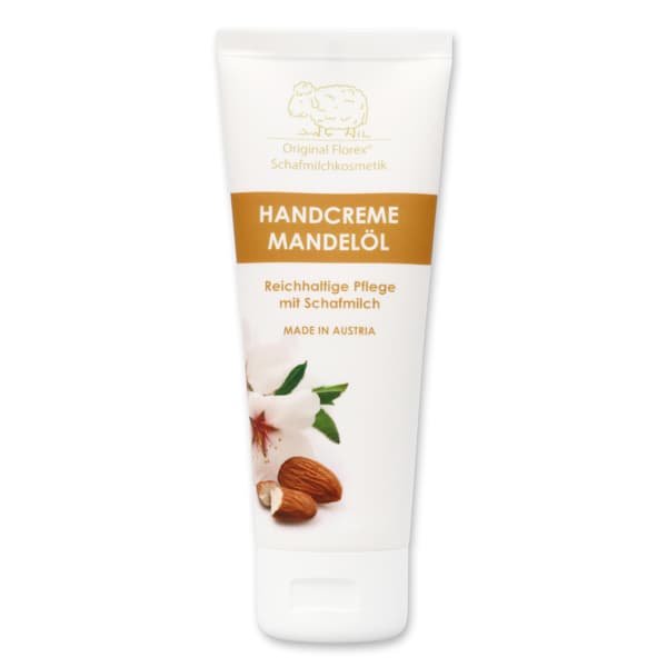 Handcreme mit bio Schafmilch und Mandelöl – Florex 75 ml