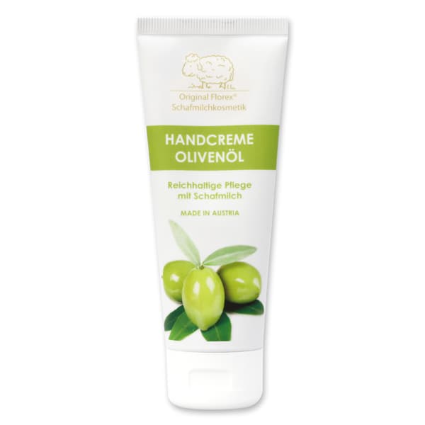 Handcreme mit bio Schafmilch und Olivenöl – Florex 75 ml