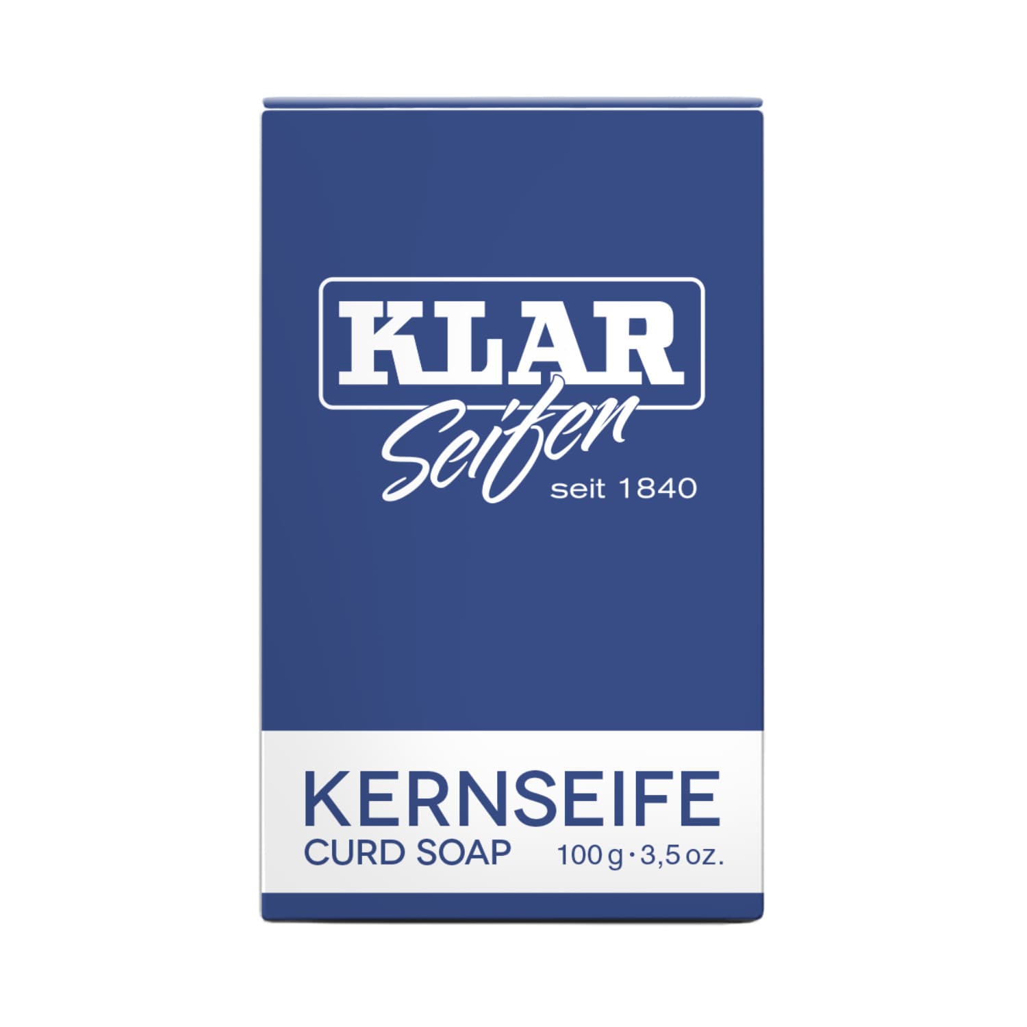 Kernseife palmölfrei – Cosmos zertifiziert – Klar 100 g