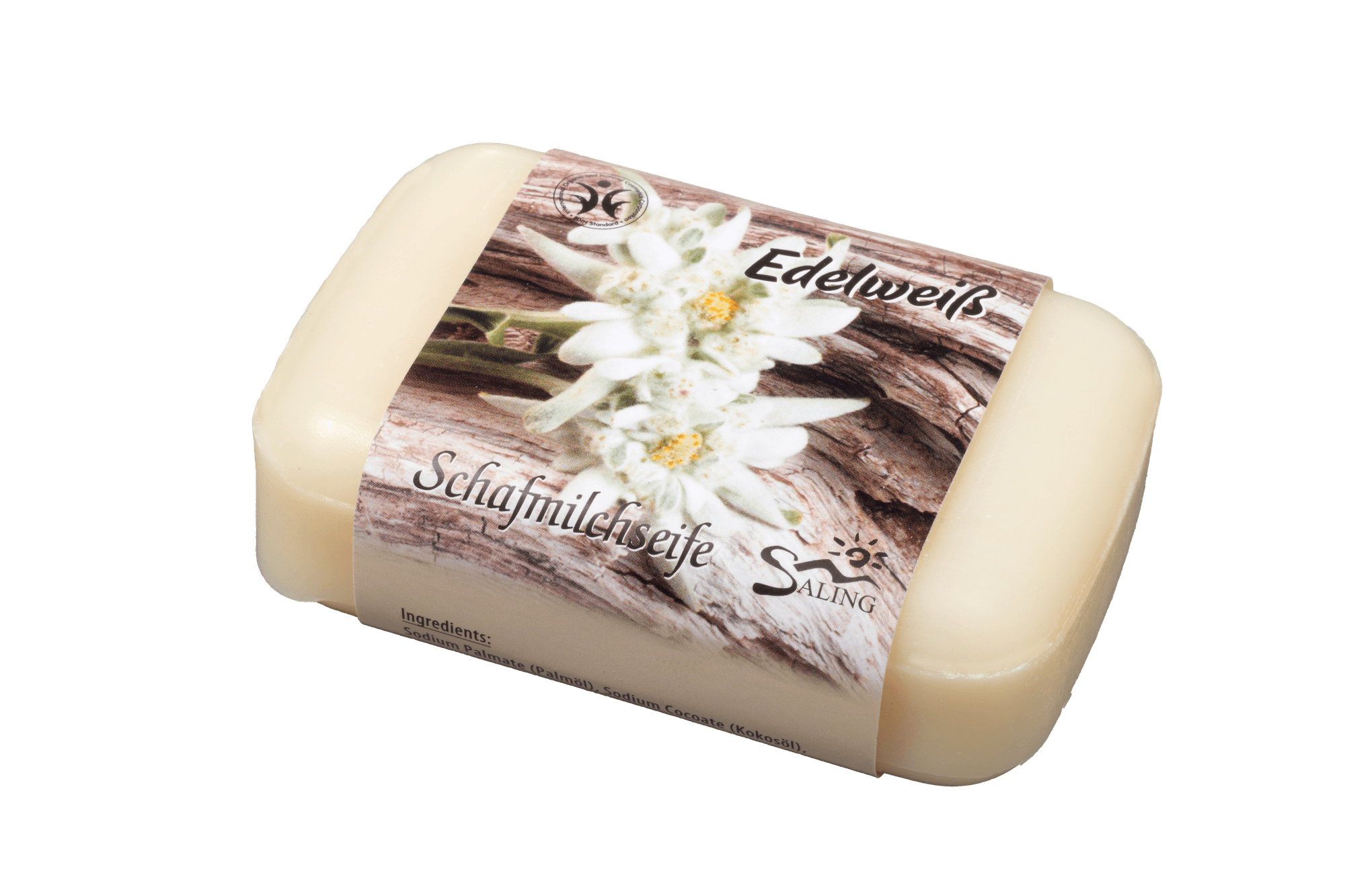Schafmilchseife Edelweiß – BDIH zertifiziert – Saling 100 g