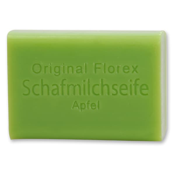 Seife mit bio Schafmilch und Apfel – Florex 100 g