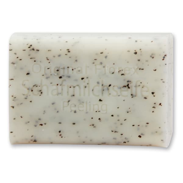 Seife mit bio Schafmilch und Mohn – Florex 100 g