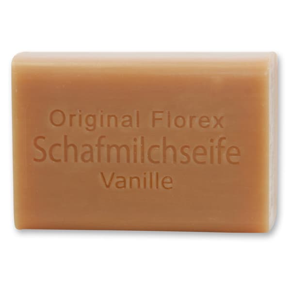 Seife mit bio Schafmilch und Vanille – Florex 100 g