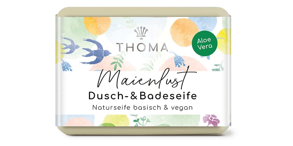 Sheabutterseife mit Aloe Vera – Maienlust – Thoma 100 g