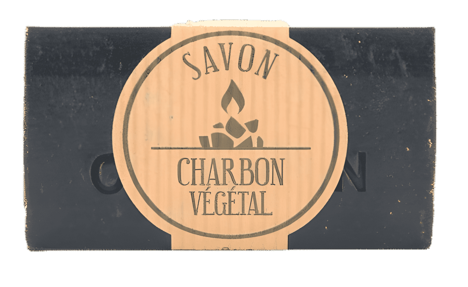 Savon de Marseille – Kohle mit Traubenkernöl – FouFour 100 g