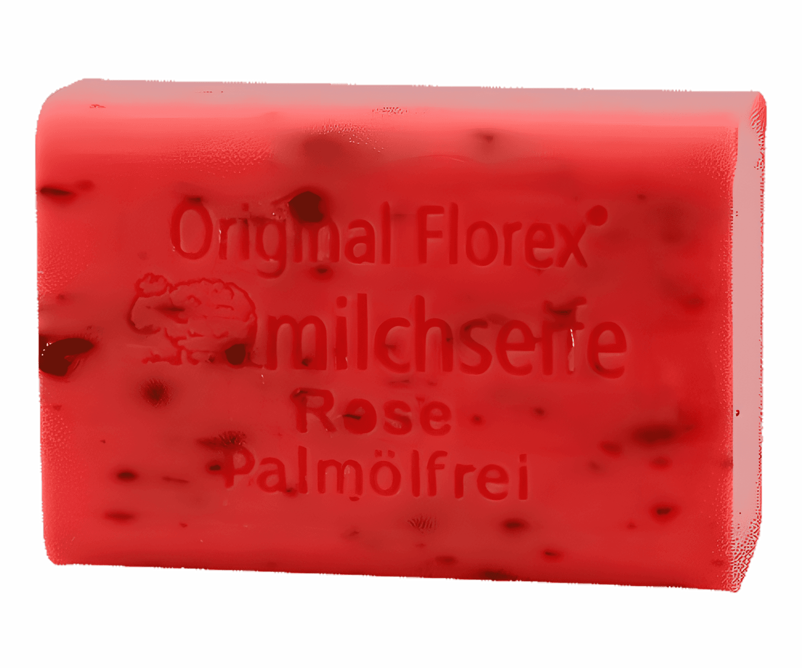 Seife mit bio Schafmilch und Rose – ohne Palmöl – Florex 100 g