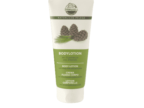Bodylotion mit Zirbe und Schafmilch