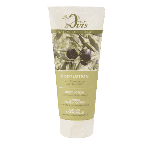 Bodylotion mit Olivenöl und Schafmilch