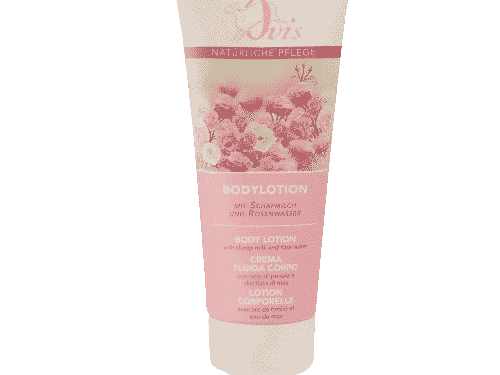 Bodylotion mit Rosenwasser und Schafmilch