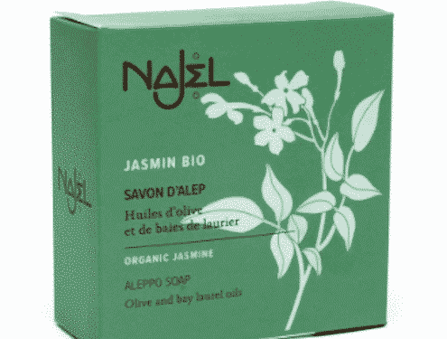 Aleppo Seife Bio Jasmin - Palmölfrei - Najel 100 g