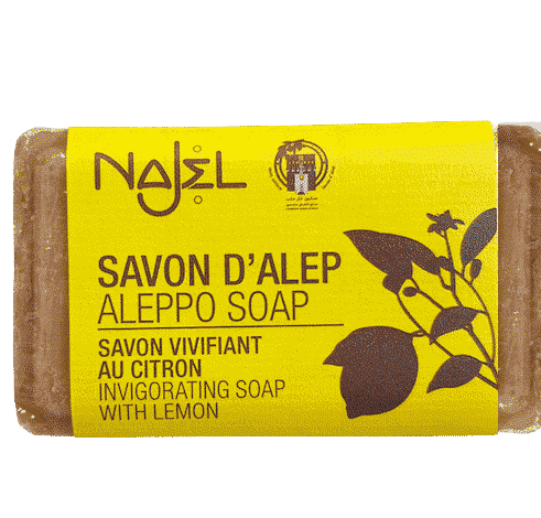 Aleppo Seife mit Zitrone - Palmölfrei